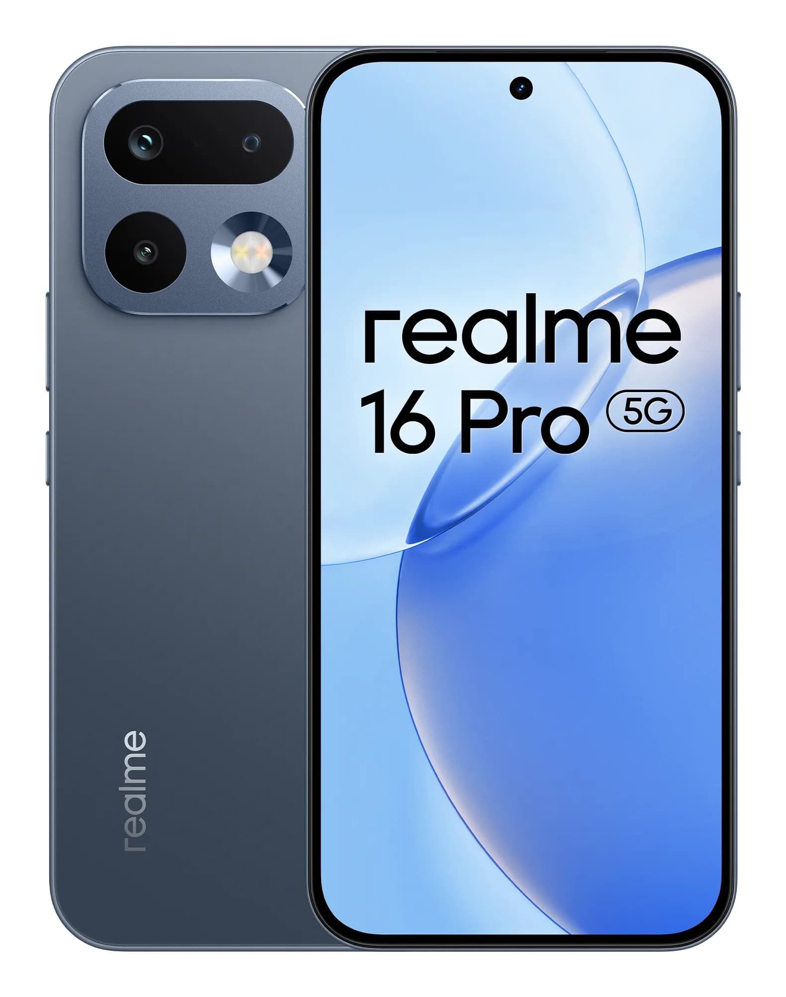 Realme 16 Pro 5G 8/256 Gt -puhelin, Pebble Grey