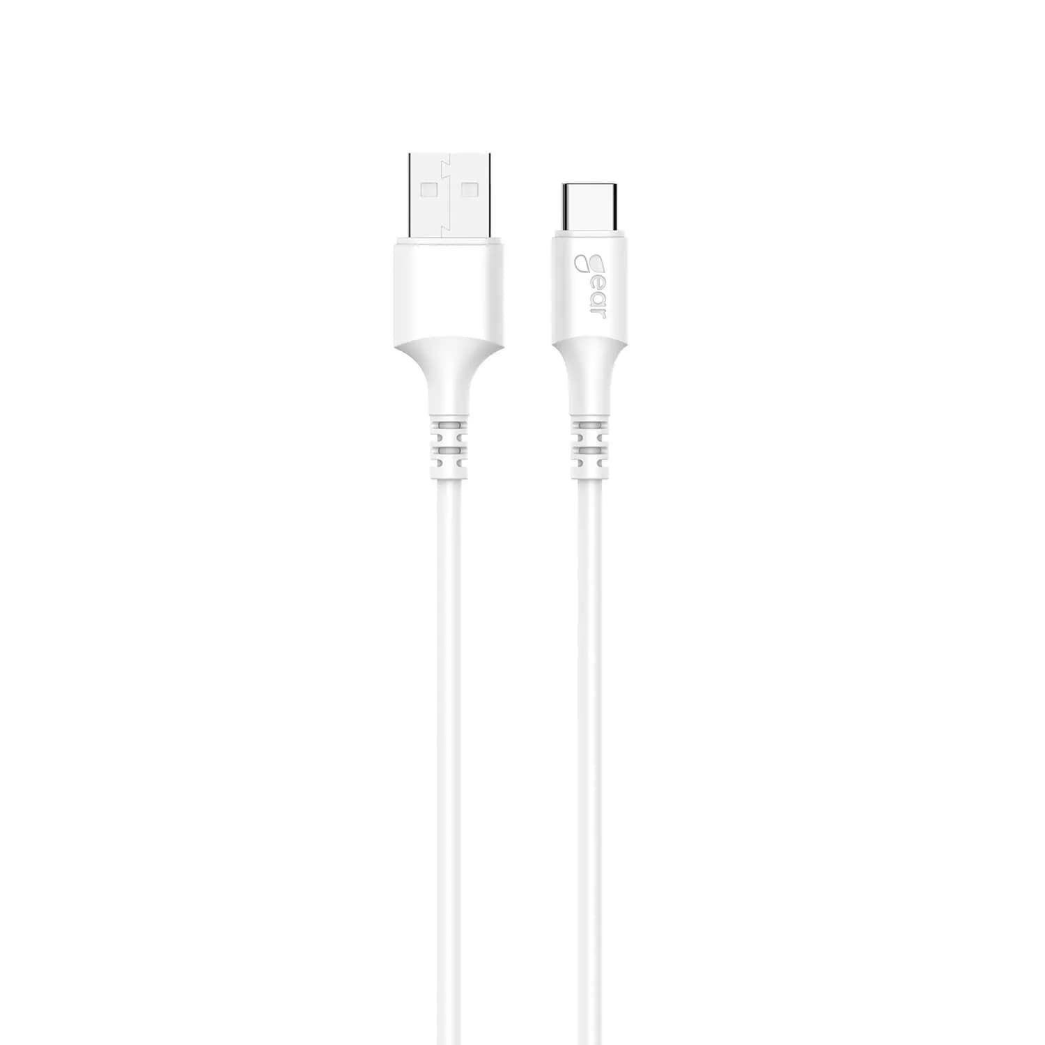 Gear USB-C 2.0 -kaapeli, 2 m, valkoinen