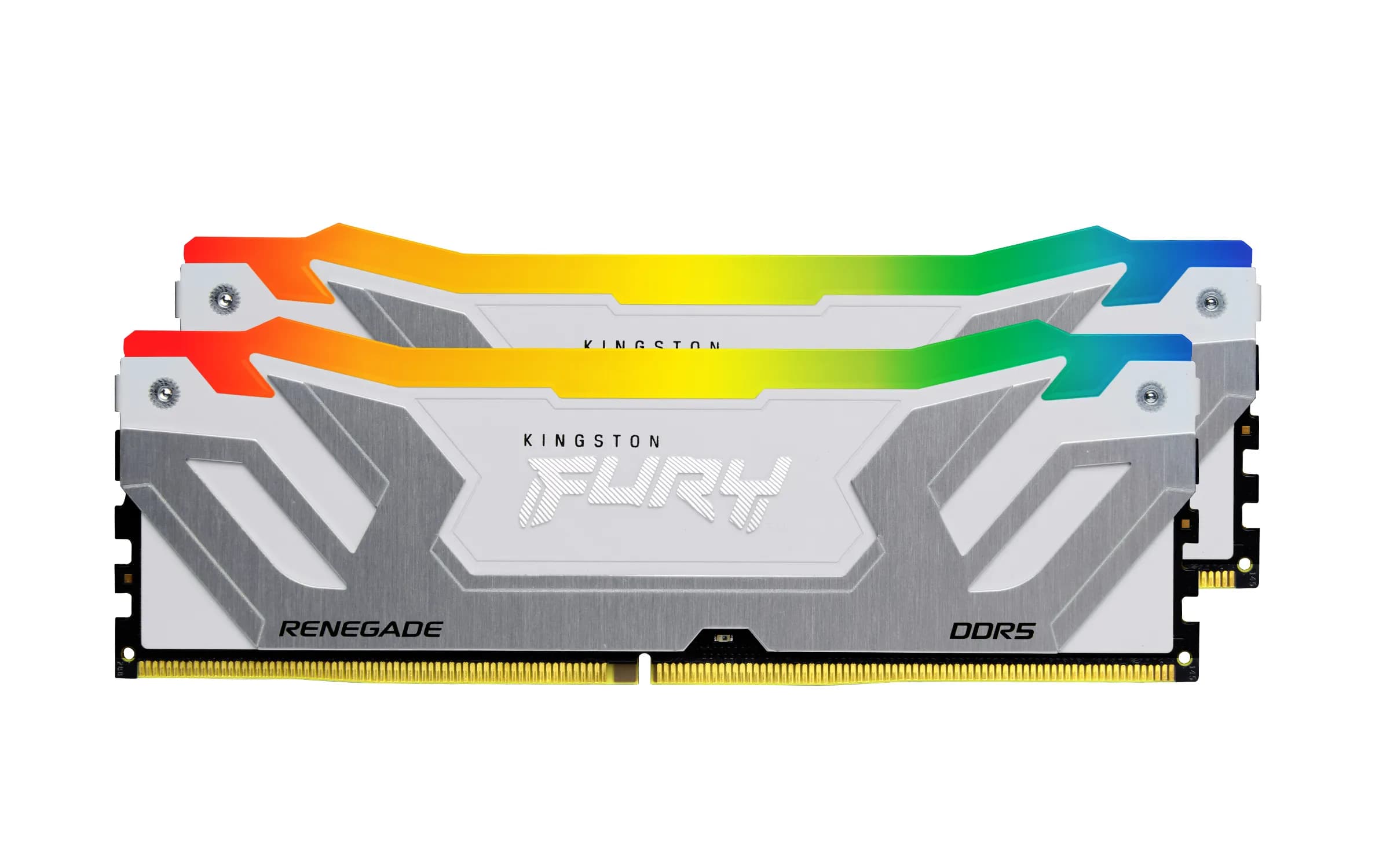 Kingston FURY Renegade RGB 24 Gt (1 x 24 Gt) DDR5 8800 MHz, CL42 -muisti, valkoinen (XMP)