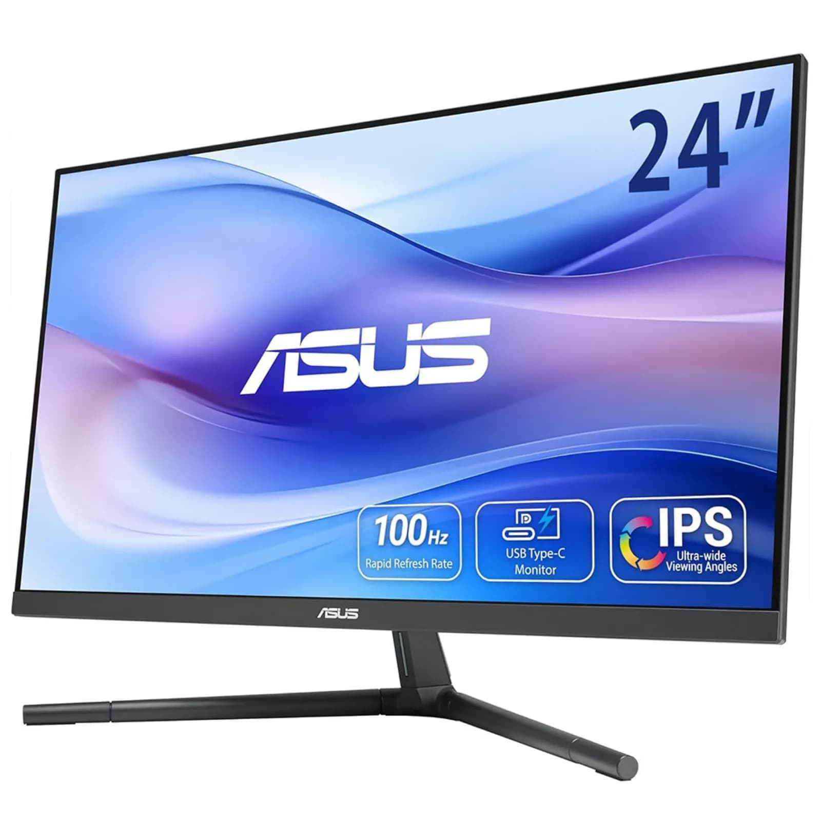 ASUS VU249CFE-B 24"" Full HD, IPS -näyttö, USB-C hub
