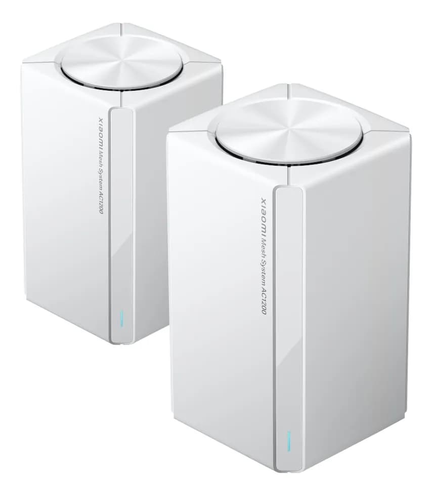 Xiaomi AC1200 -mesh WiFi -järjestelmä, Wi-Fi 5, AC1200, Dual-band, 2 kpl, valkoinen