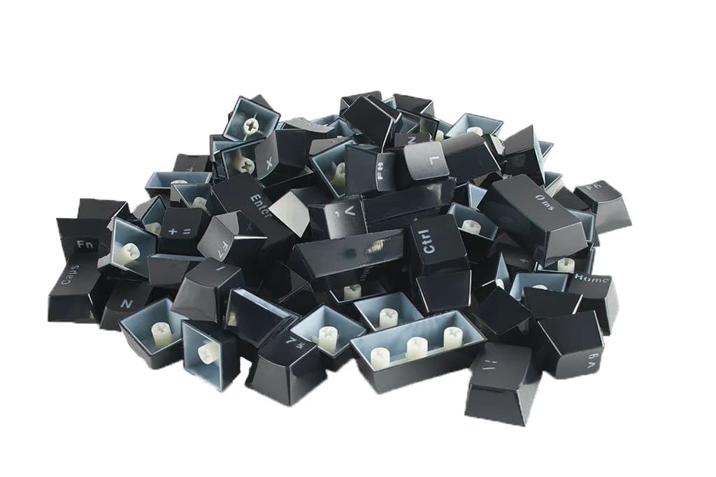 Glorious ABS ISO Keycaps -näppäinhatut, 105 kpl, mustat