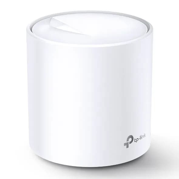 TP-Link Deco X20 -mesh WiFi -järjestelmä, Wi-Fi 6, AX1800, Dual-band, 1 kpl, valkoinen