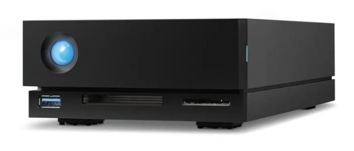 LaCie 1big Dock 10 Tt 3.5"" -ulkoinen HDD, musta