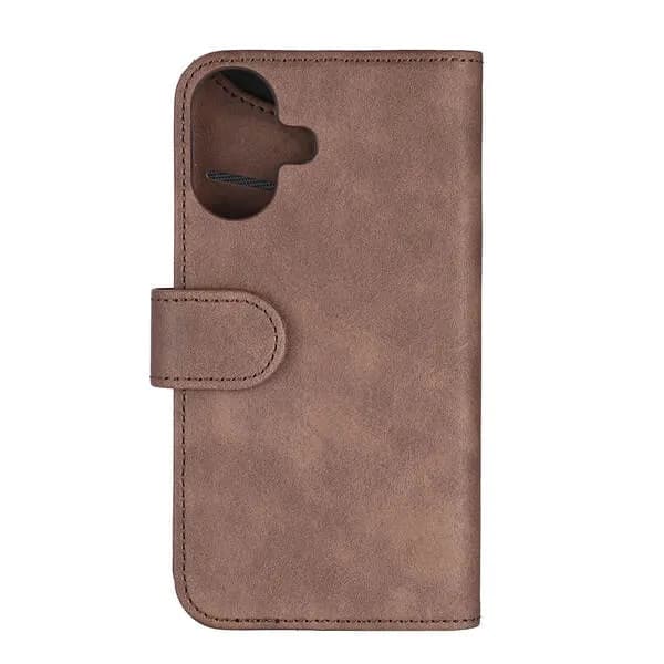GEAR Wallet MagSeries, iPhone 16 -lompakkokotelo, Ruskea