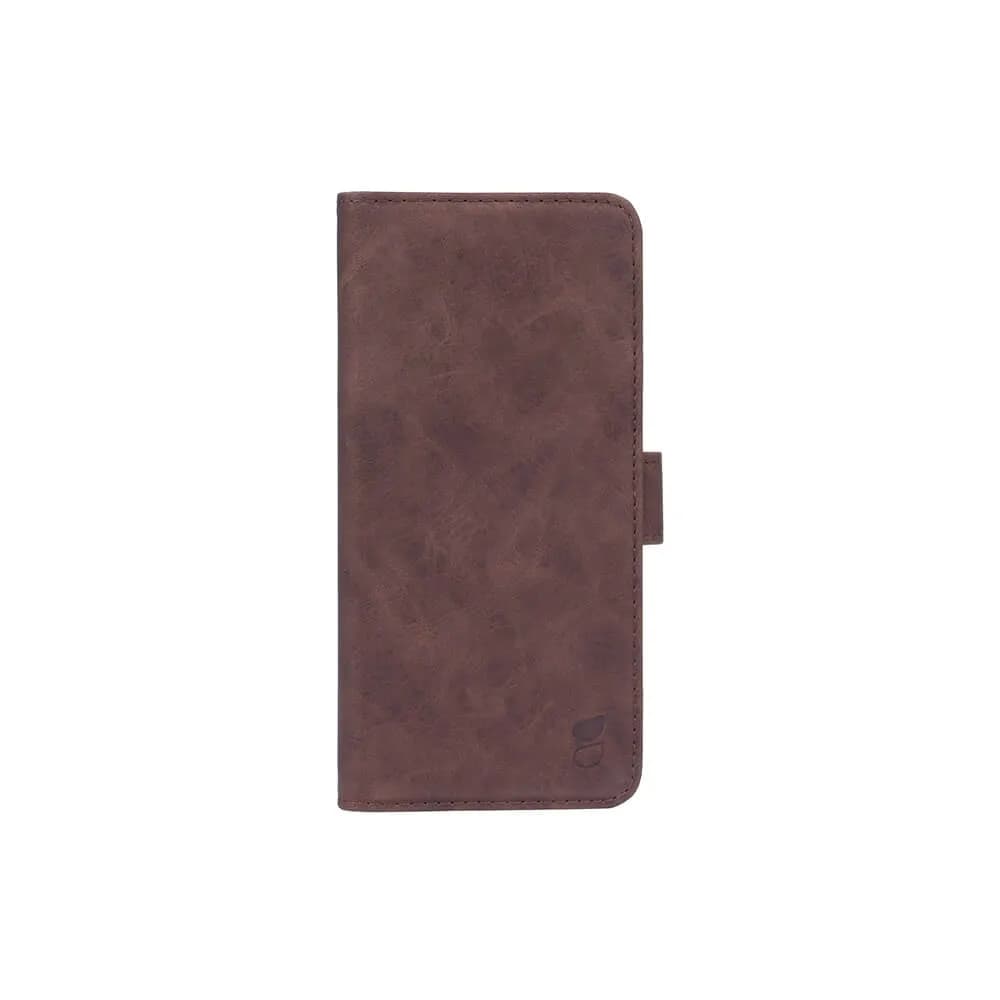 GEAR Wallet, Galaxy A22 5G -lompakkokotelo, Ruskea