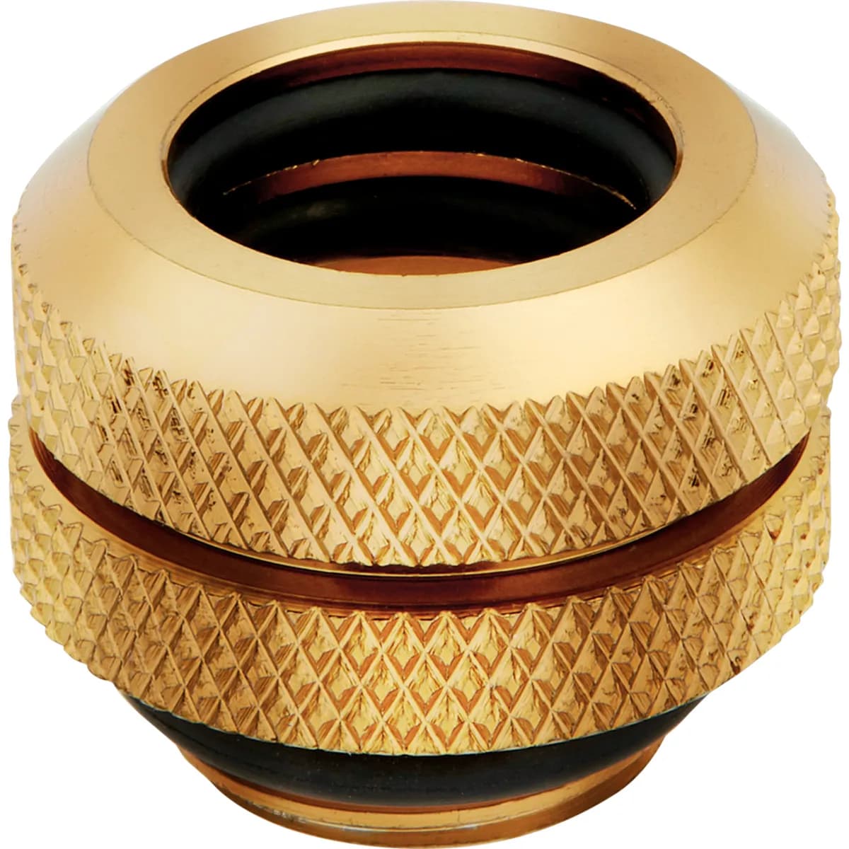 Corsair Fitting (hard tube),XF Hardline 4-pack (12mm OD compression_ gold)