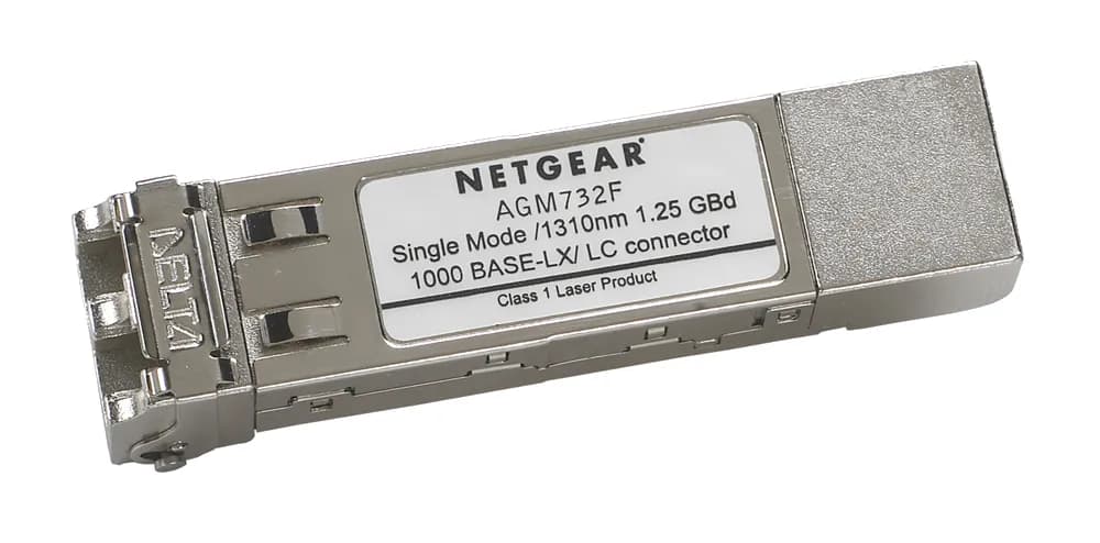 NETGEAR PROSAFE SFP Module 1000BASE-LX Fiber Single mode 10 km. LC connectors.