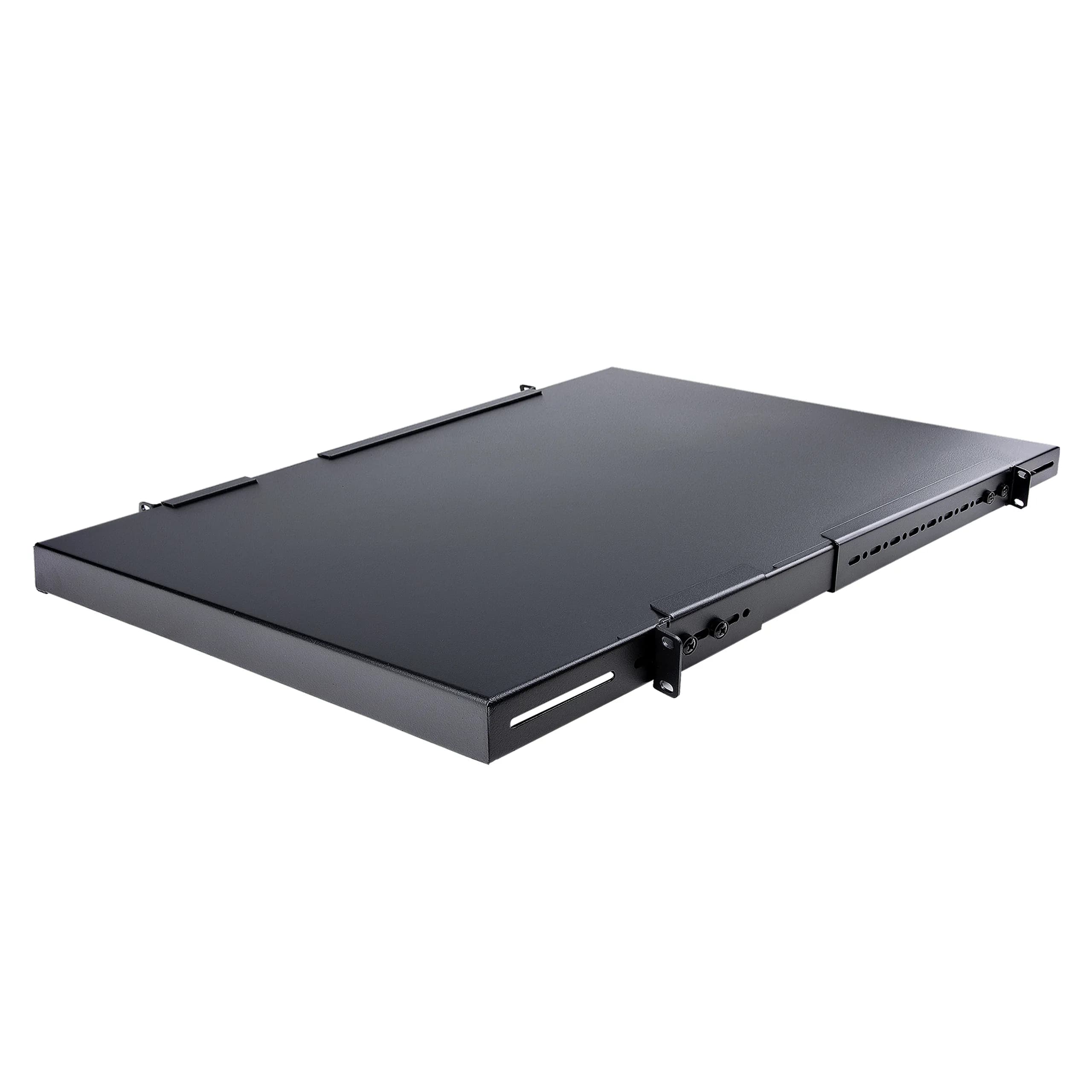 STARTECH.COM 1U Adjustable Mounting Depth Rack Mount Shelf - Heavy Duty Fixed Rack Shelf - 175lbs / 80kg