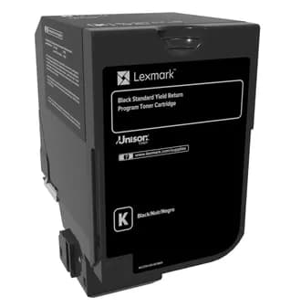Lexmark 74C2SK0 Return Program -laservärikasetti, musta