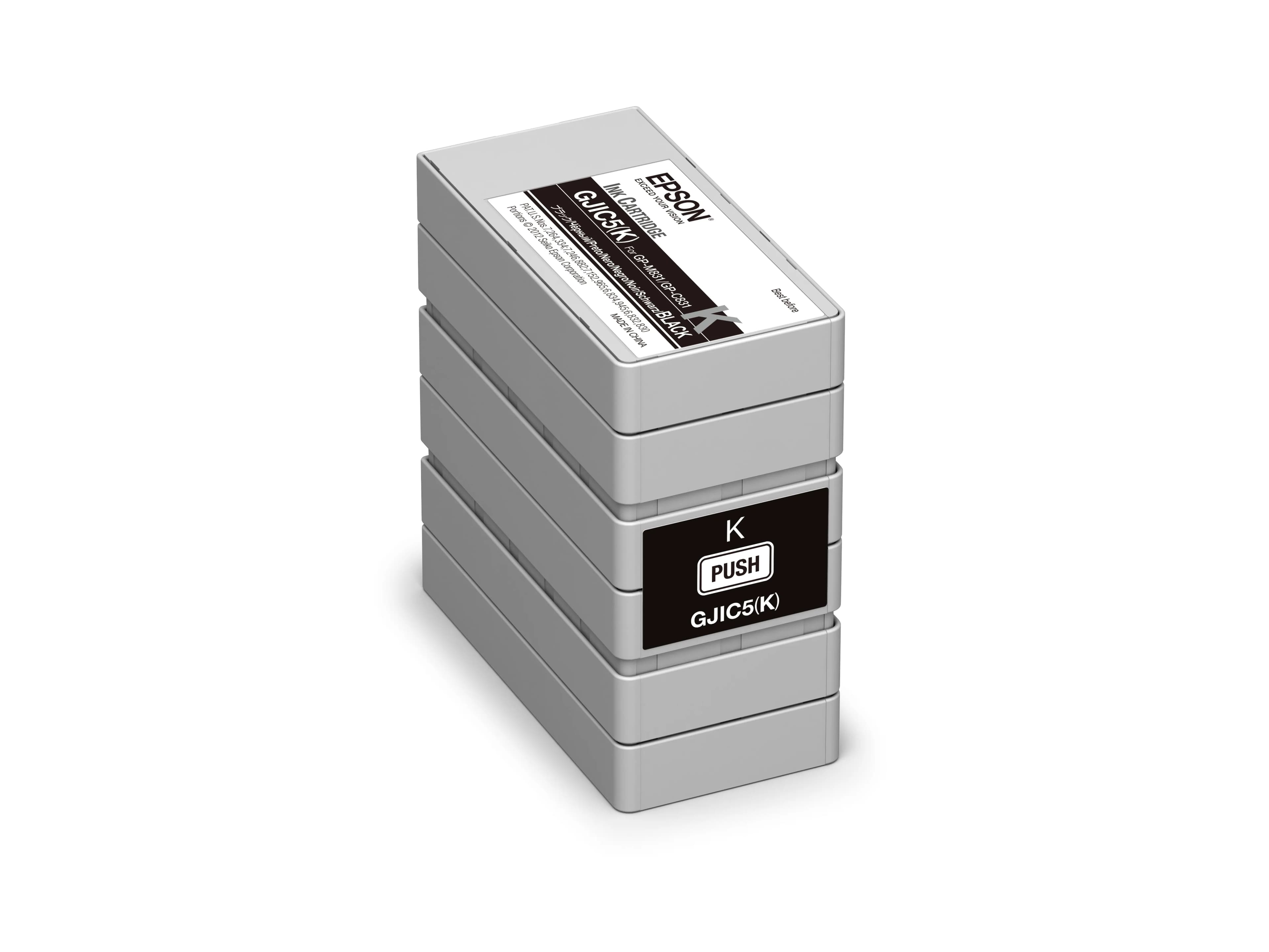 Epson GJIC5 -mustekasetti, 98 ml, musta