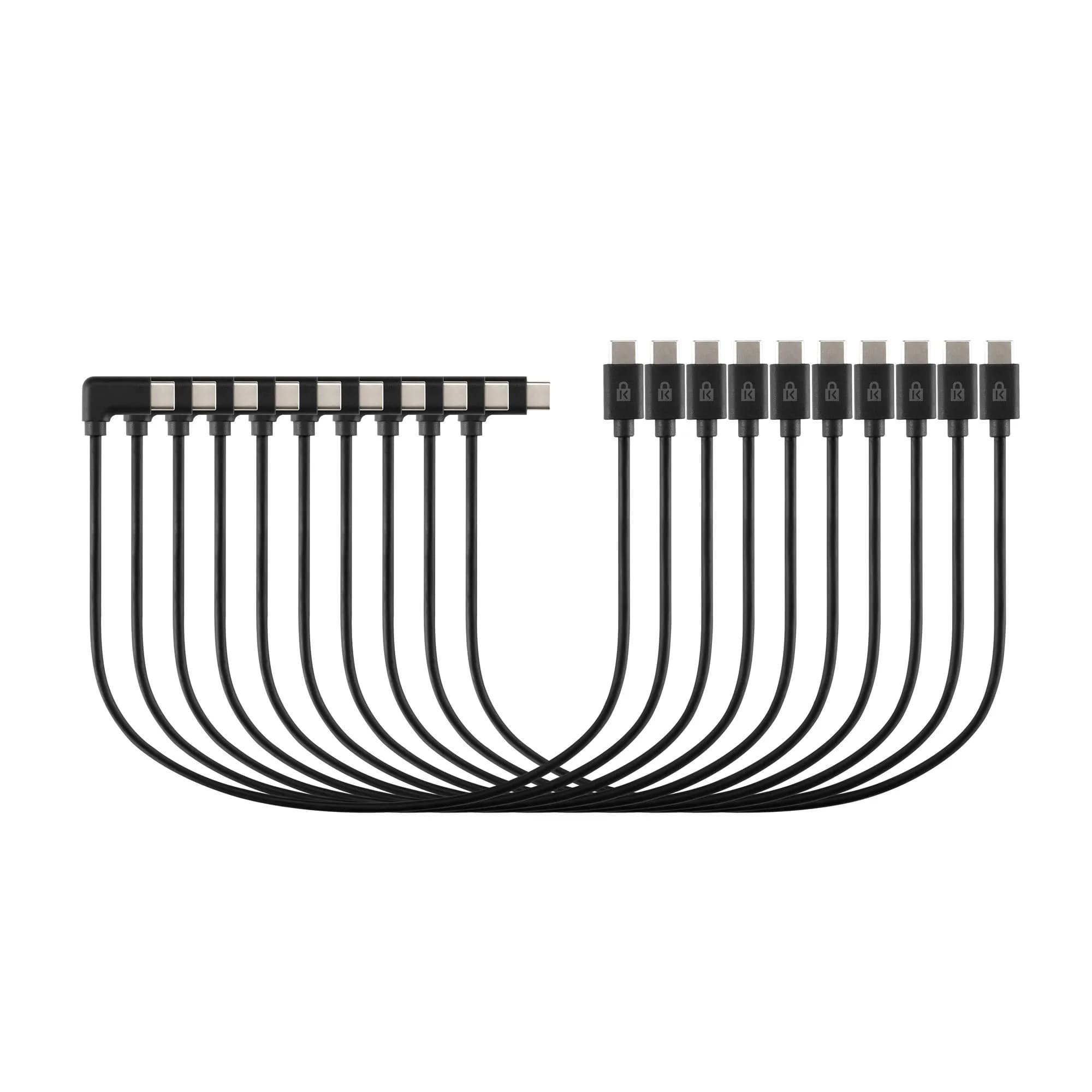 Kensington 10 kpl USB-C-latauskaapelipaketti