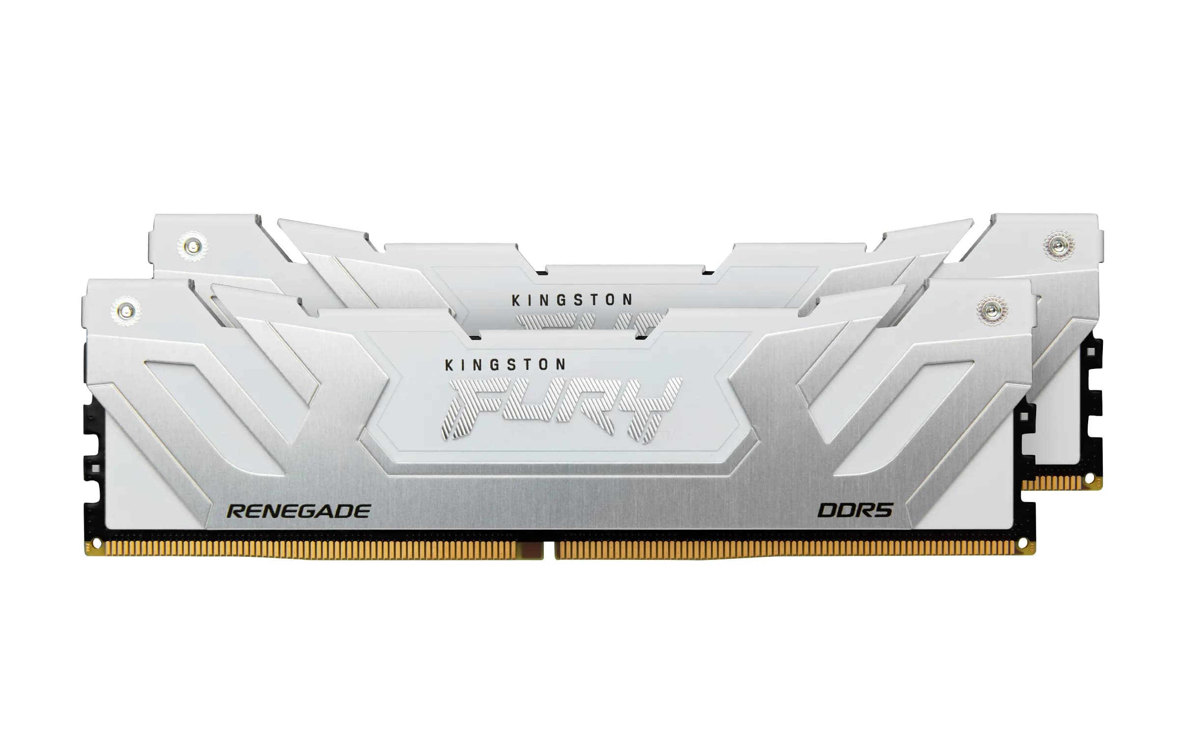 Kingston FURY Renegade CUDIMM 48 Gt (2 x 24 Gt) DDR5 8800 MHz, CL42 -muisti, valkoinen (XMP)