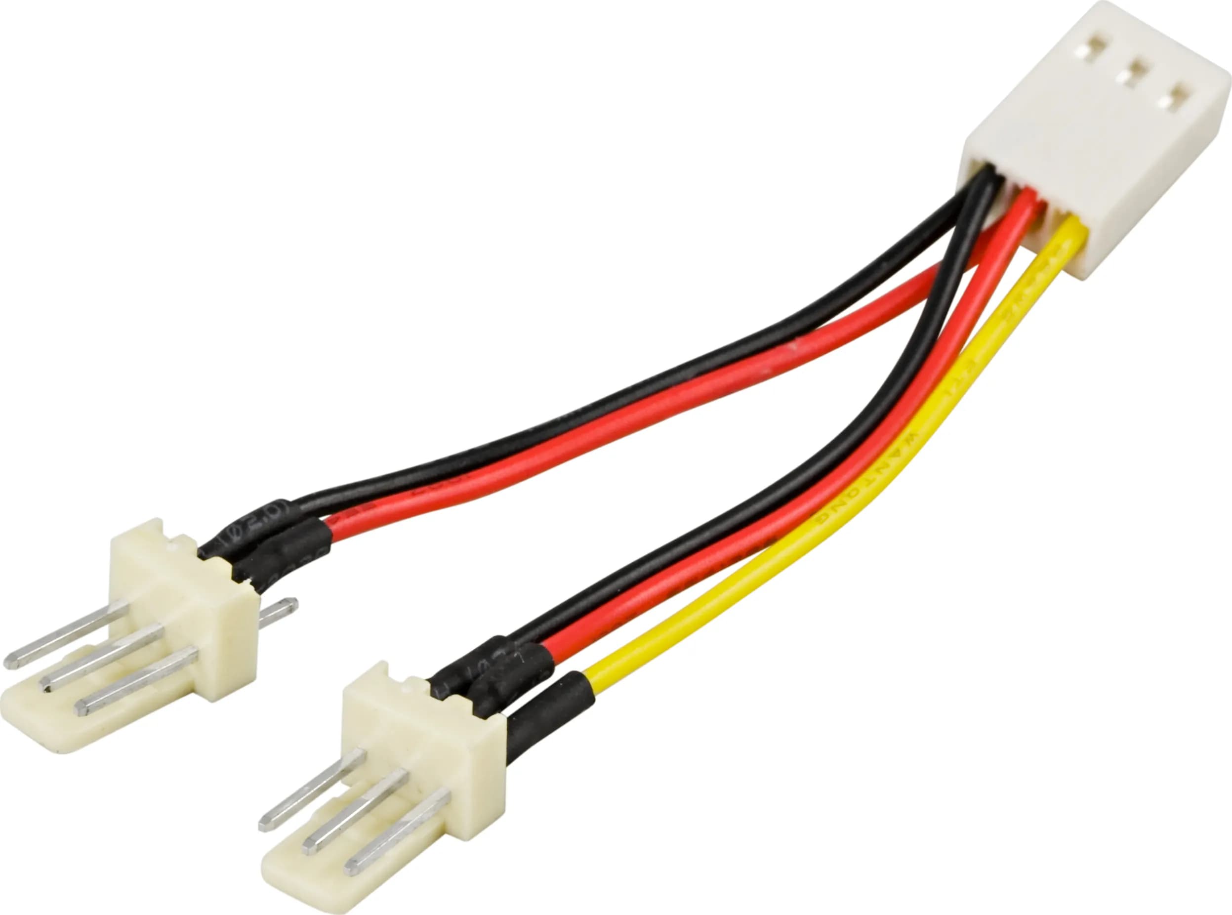 Y-adapterikaapeli 3-pin tuulettimille, 2-1