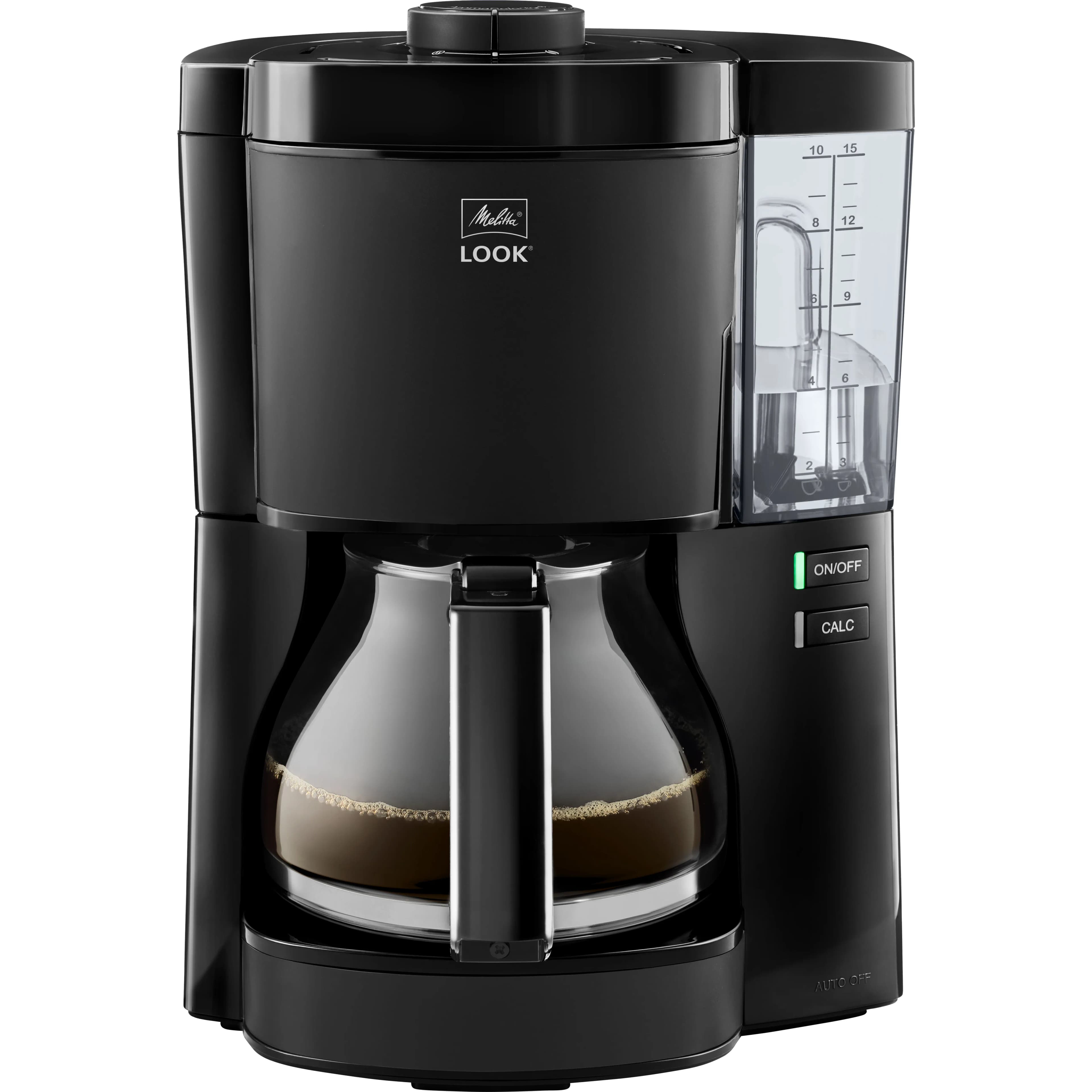 Melitta LOOK 15 kupin -kahvinkeitin, musta