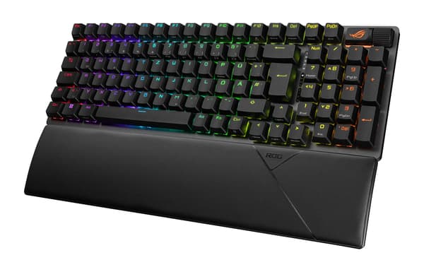 ASUS ROG Strix Scope II 96 -langaton mekaaninen pelinäppäimistö, NX Snow, musta
