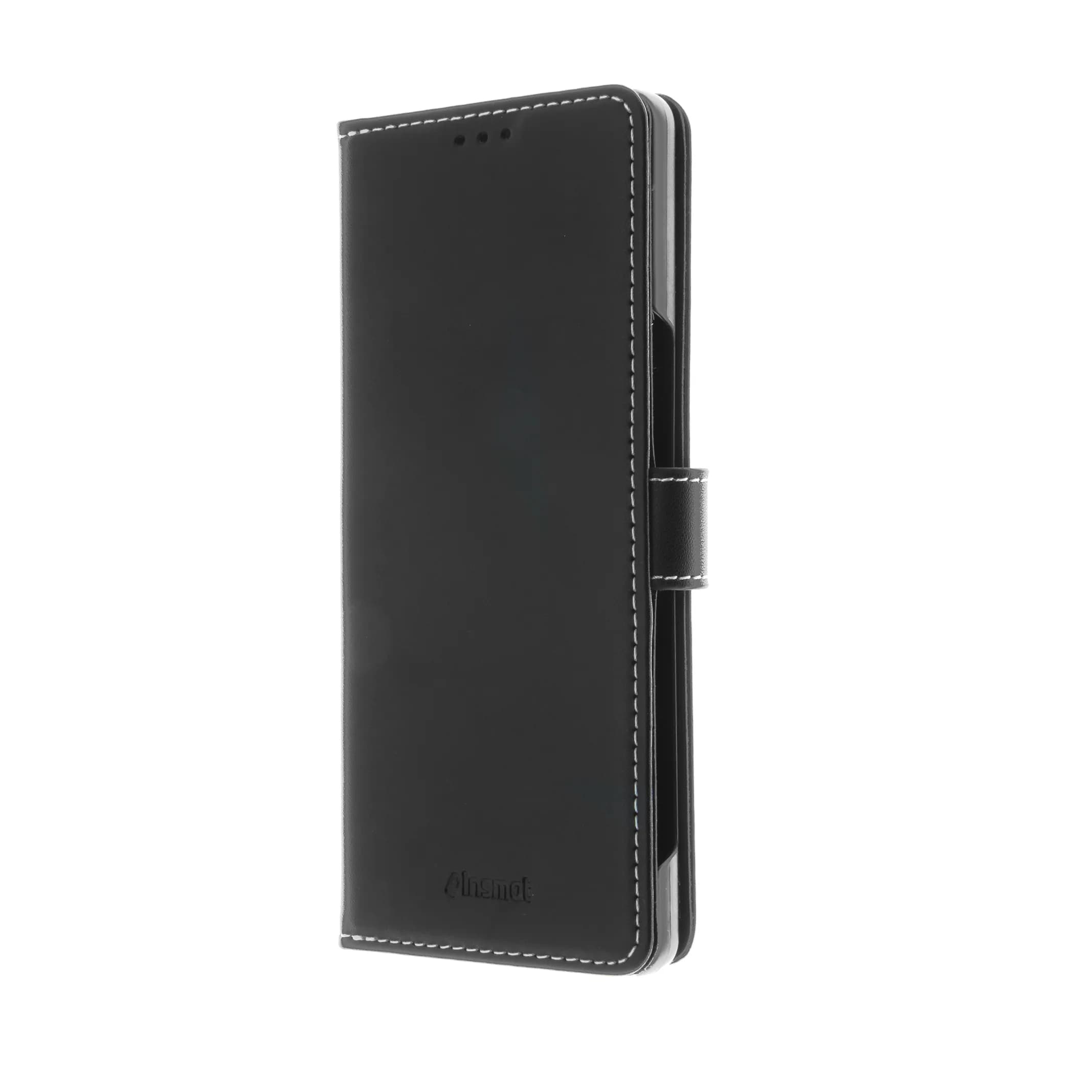 Insmat Flip Case, Xperia 1 V -lompakkokotelo, Musta