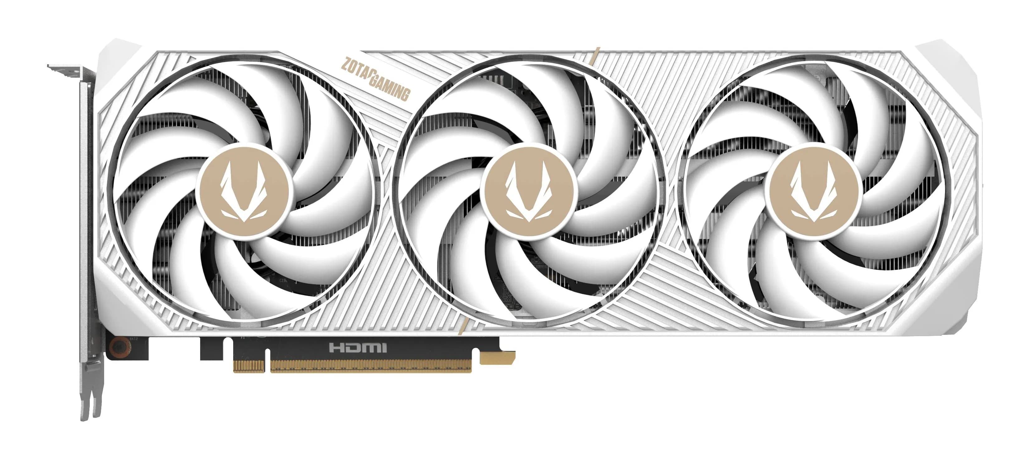 ZOTAC GeForce RTX 5070 AMP White Edition OC 12 Gt -näytönohjain