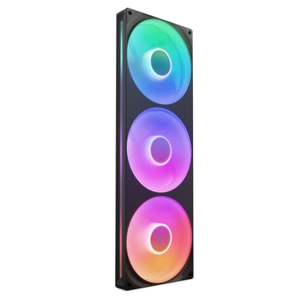 NZXT F420 RGB Core, 420 mm, PWM, nestelaakeri, RGB -tuuletin, musta