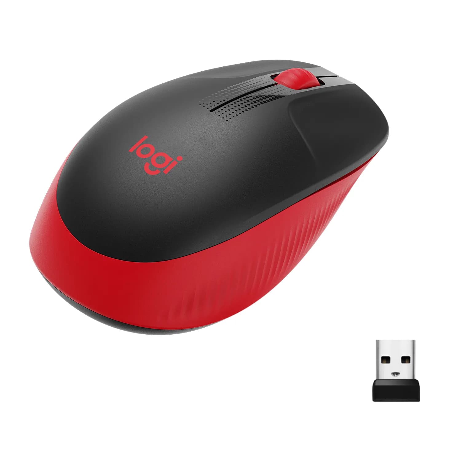 Logitech M190 -langaton hiiri, punainen