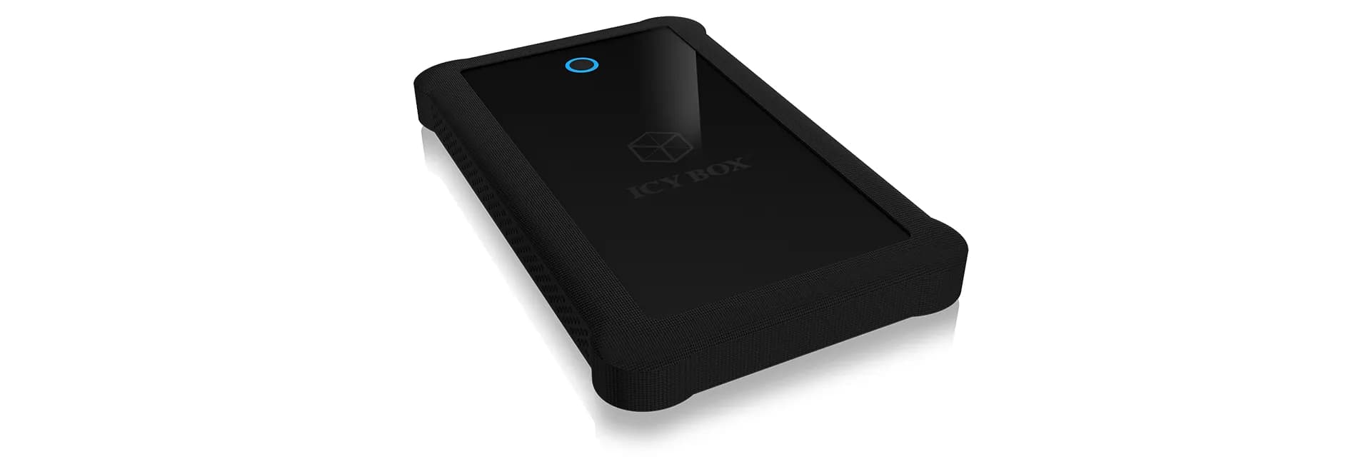 ICYBOX 21243 2,5"" HDD/SSD-ulkoisen aseman kotelo, 1-paikkainen, USB 3.2 Gen 1, UASP-tuki, musta