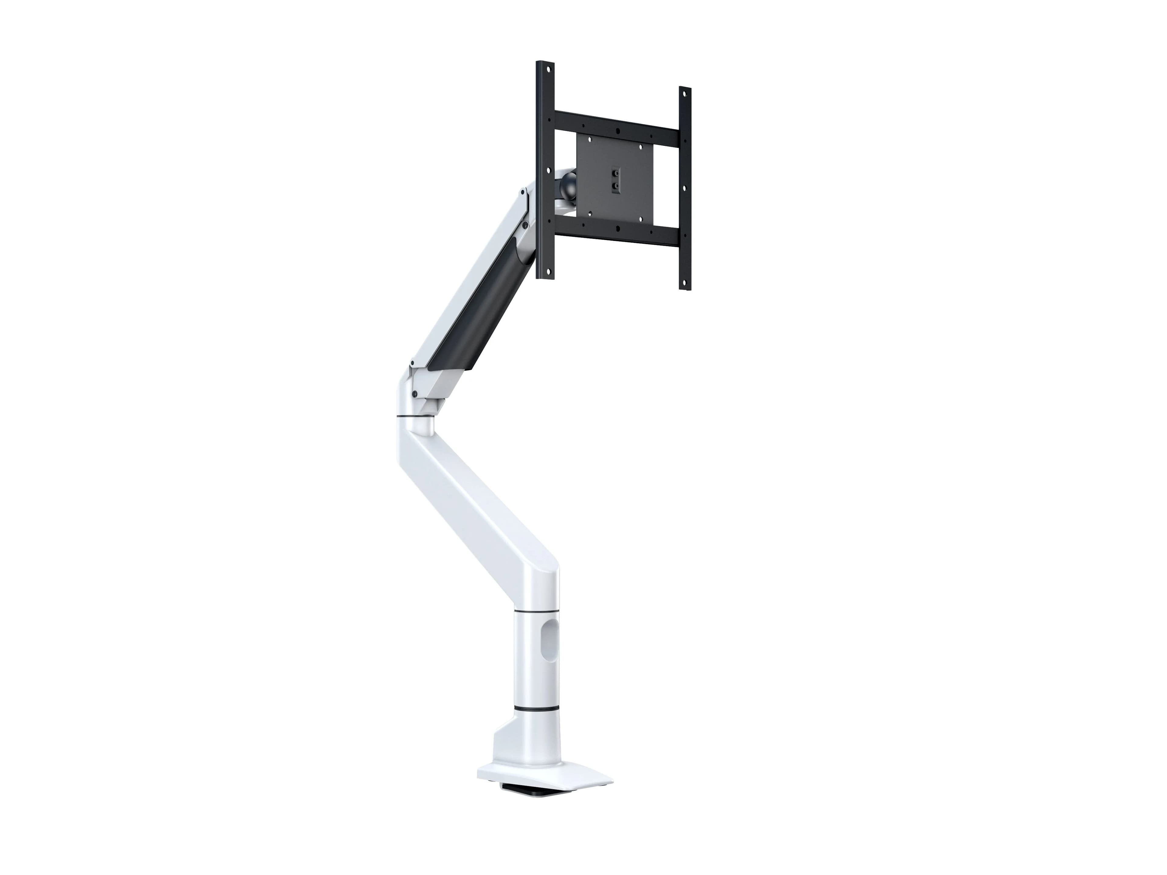 M VESA Gas Lift XL Single HD -monitorivarsi yhdelle näytölle 15-49"", kaasujousella, 18 kg, valkoinen