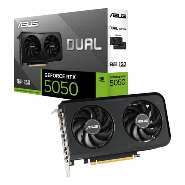 Asus GeForce RTX 5050 Dual OC 8 Gt -näytönohjain