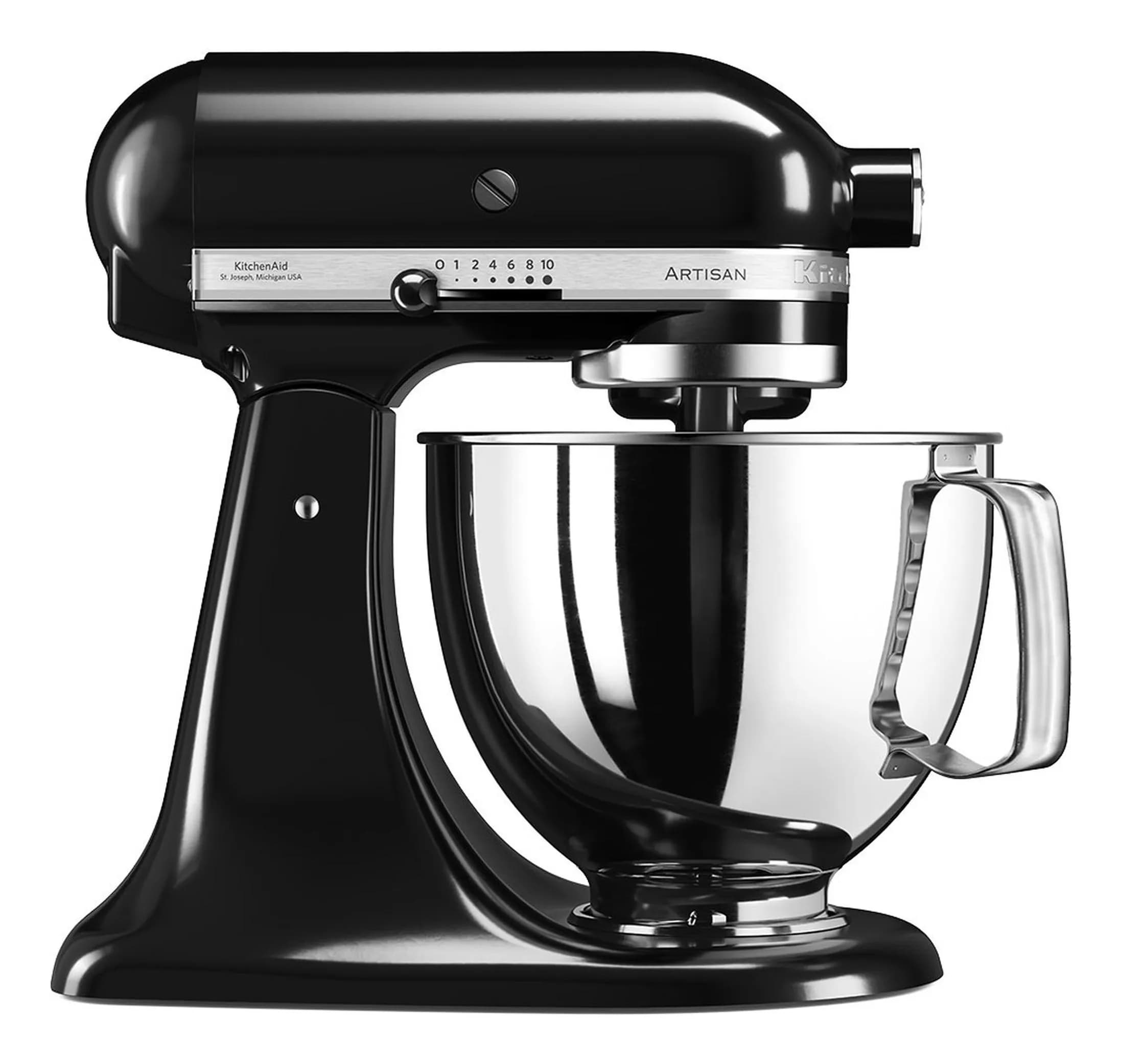 KitchenAid Artisan 5KSM125EOB -yleiskone, 4,8 l, 300 W, onyksinmusta