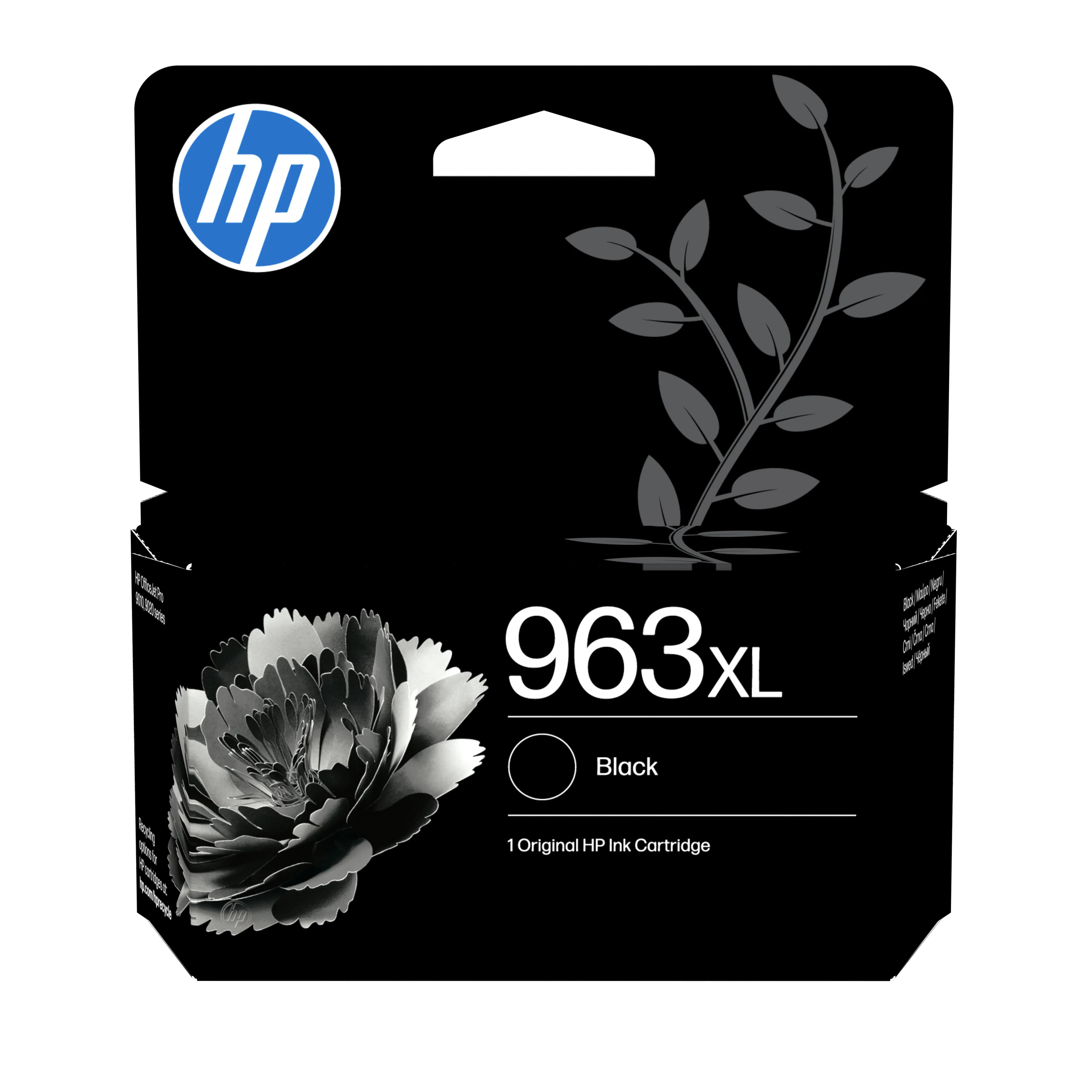 HP 963XL-mustekasetti, 47.86 ml, musta