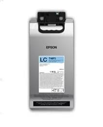 Epson UltraChrome RS T48F500-mustepullo, 1.5 l, vaaleansyaani