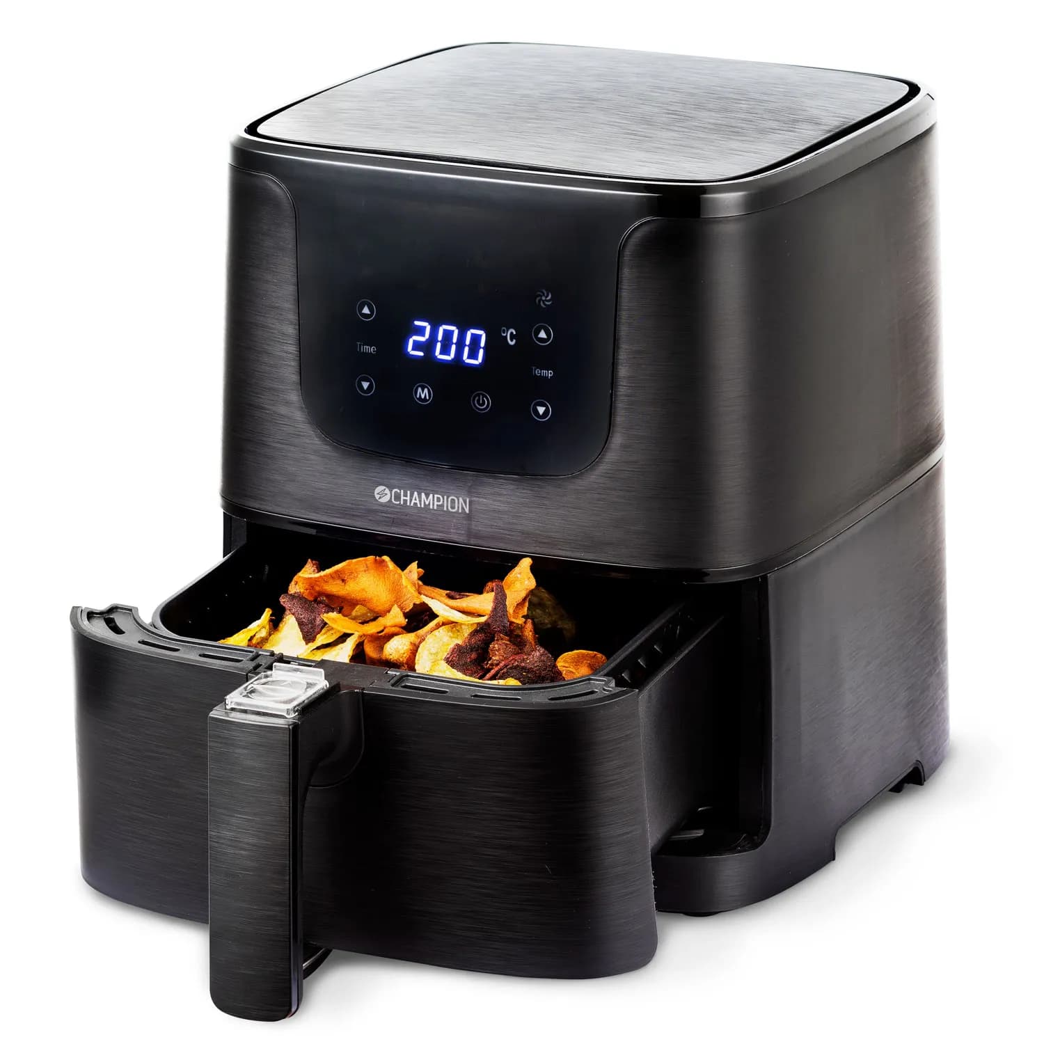 Champion CHAF220, 3,5 l, 1500 W, airfryer, musta