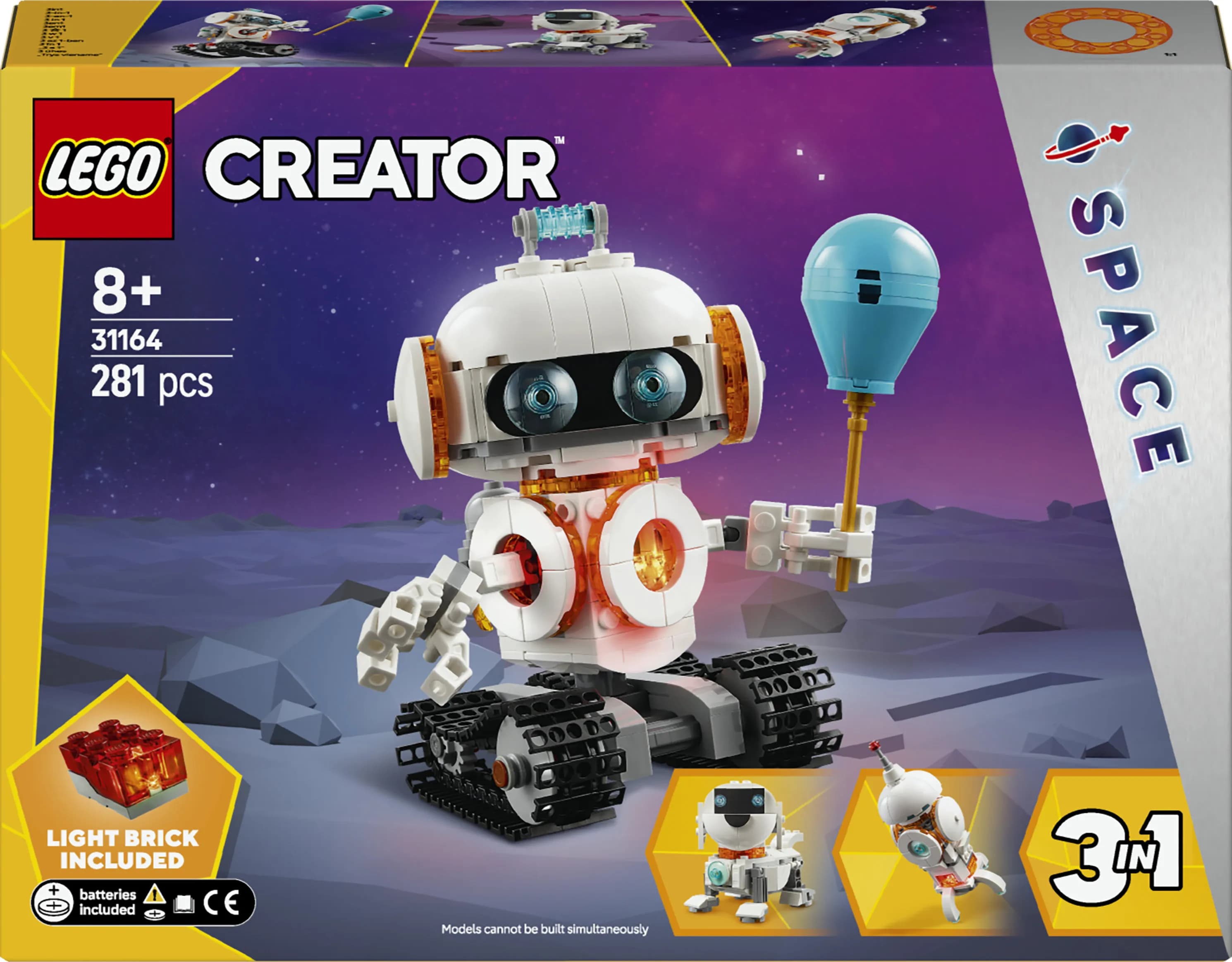 LEGO Creator Space Robot 31164