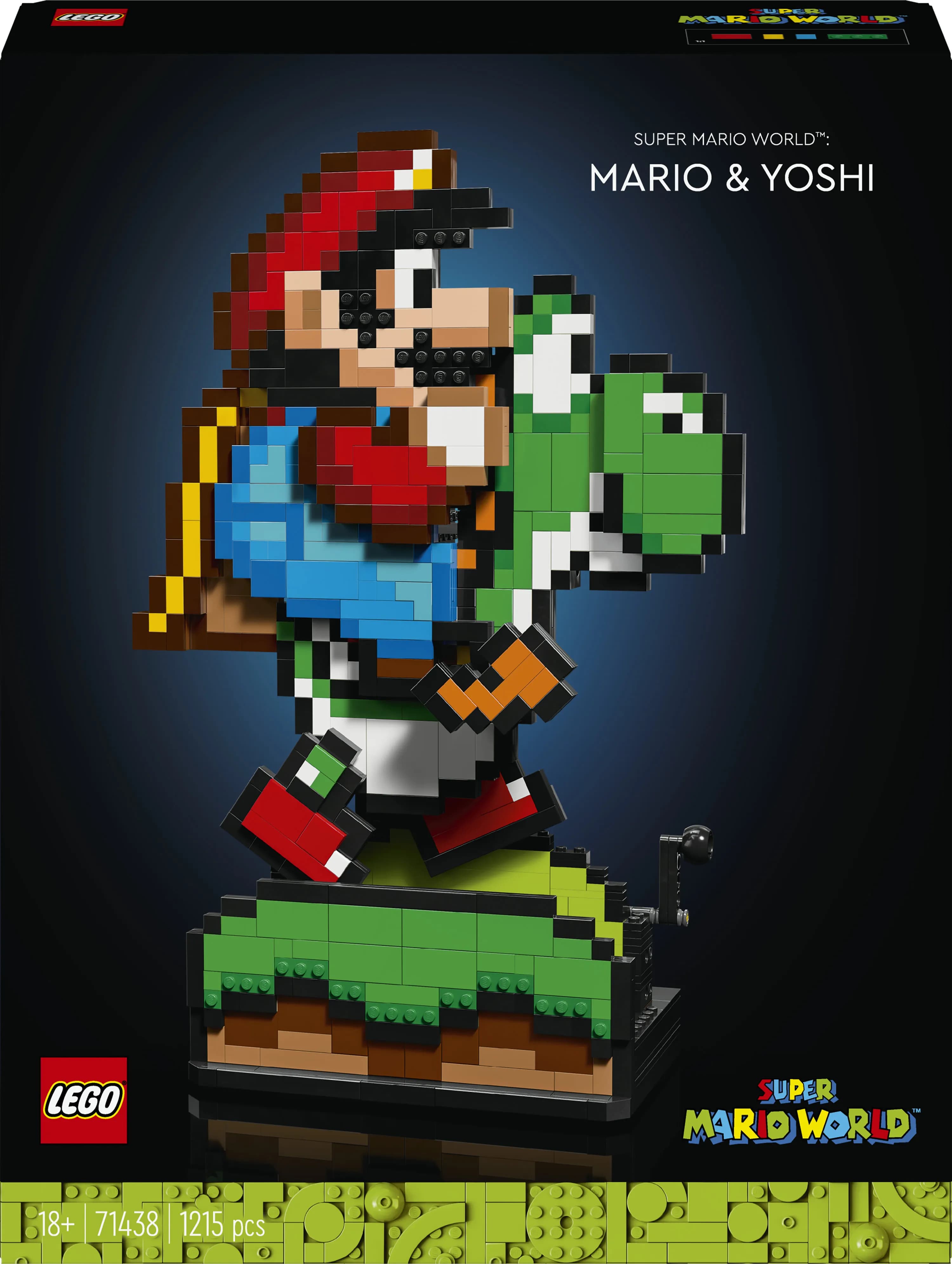LEGO Super Mario World Mario ja Yoshi 71438