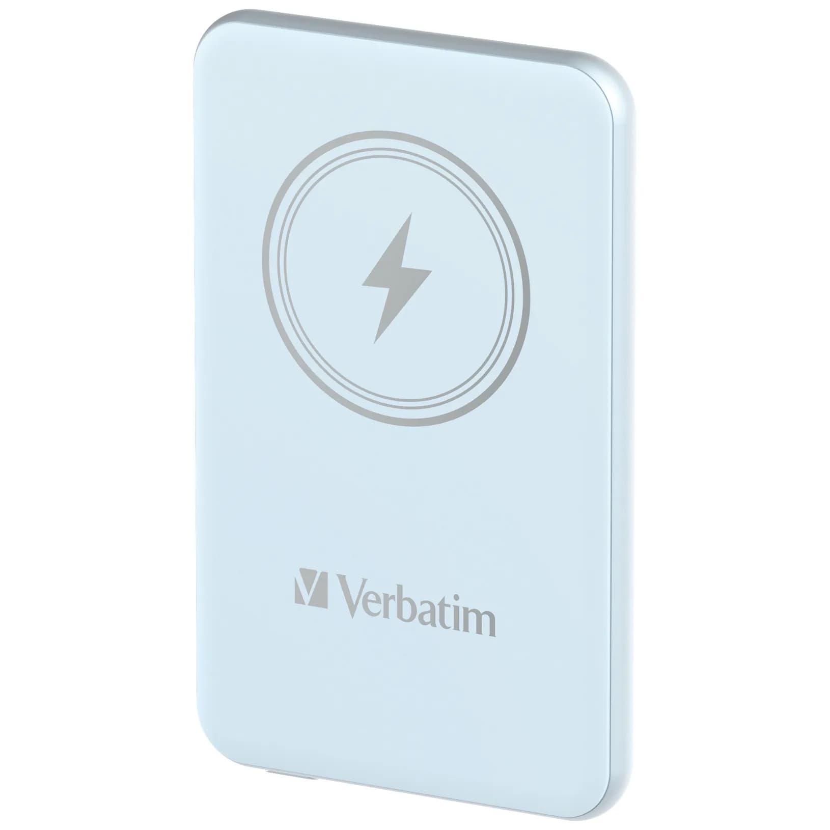 Verbatim Charge n Go Magnetic Wireless -varavirtalähde, 5000 mAh, Sininen