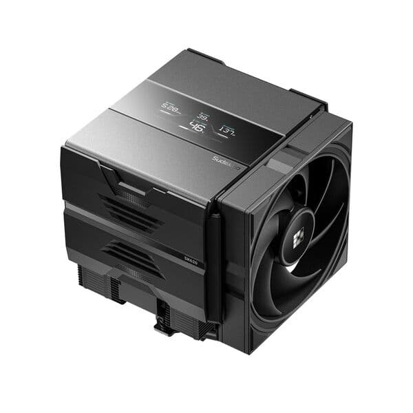 Sudokoo SK620V, 2x120 mm -prosessorijäähdytin, musta