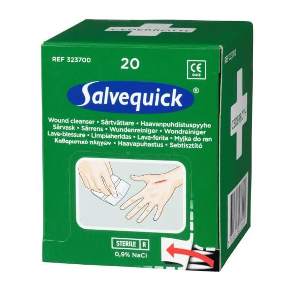 Salvequick -haavapyyhetäydennys