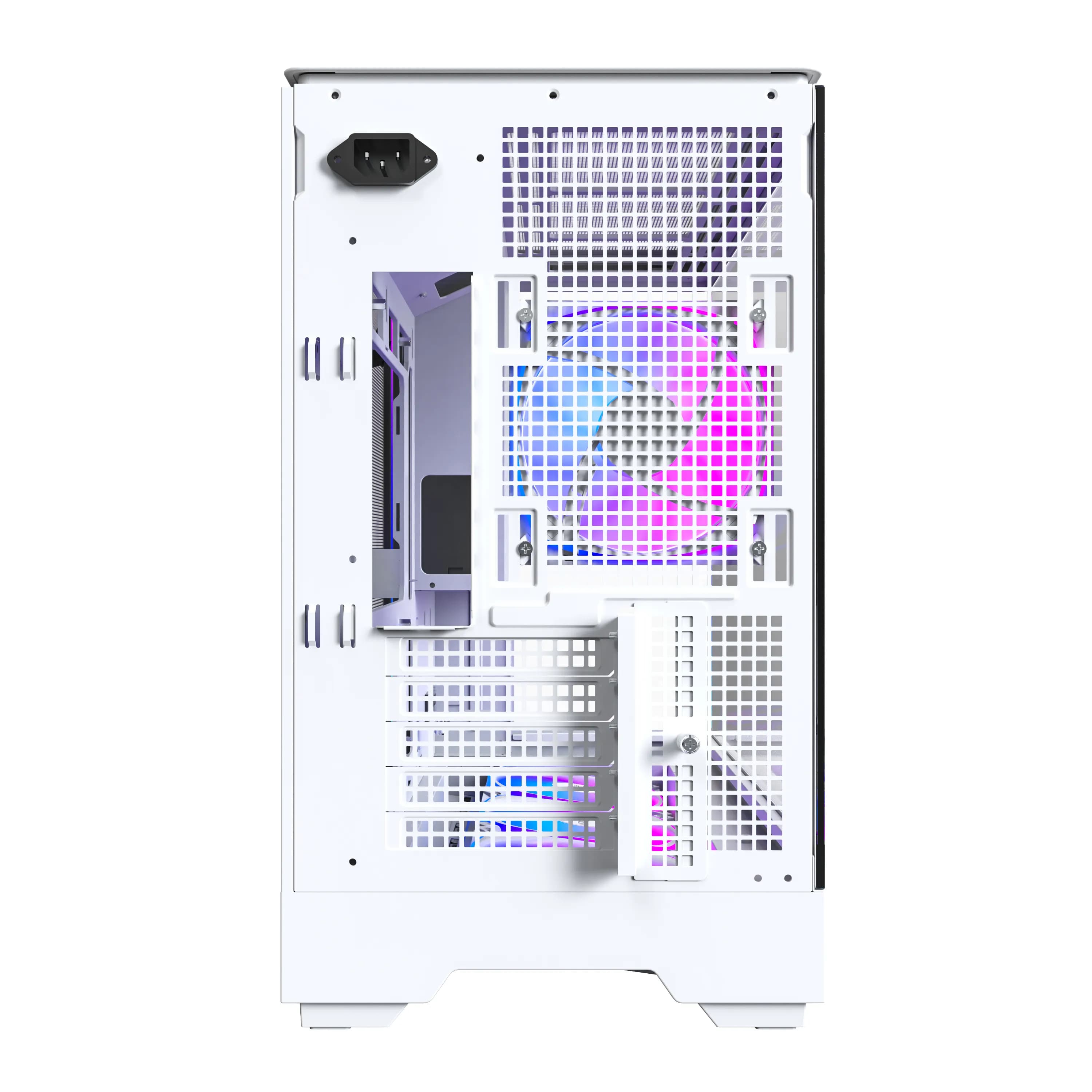 MONTECH KING 15 PRO -micro-ATX-kotelo ikkunalla, valkoinen