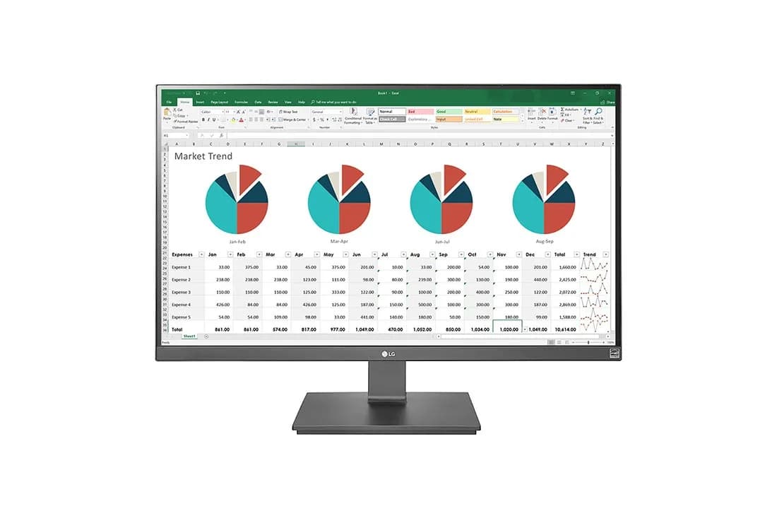 LG 27UK670P-B 27"" 4K UHD, IPS -näyttö, USB-C hub