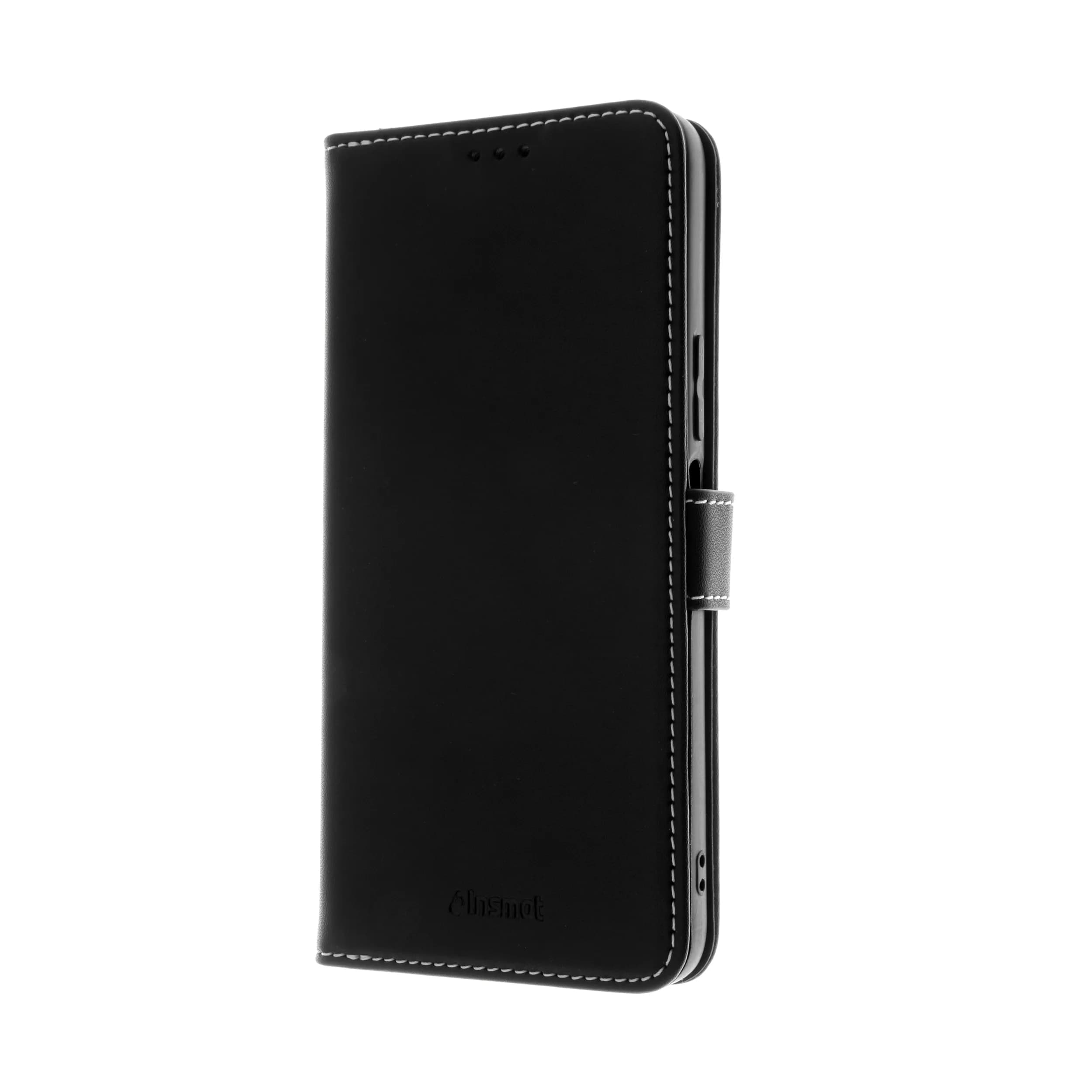 Insmat Flip Case, Honor X6a -lompakkokotelo, Musta