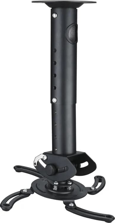 DELTACO kattokiinnike projektorille max 15kg, tilttaa, pyörii, pikaki