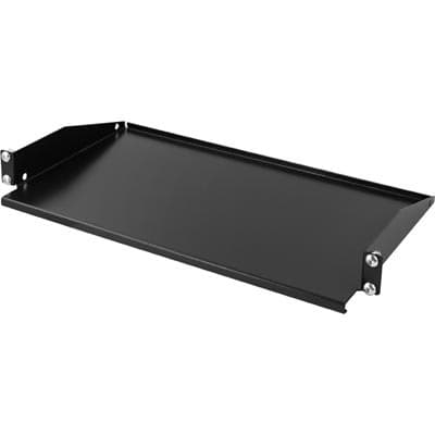 TOTEN 19"" kiinteä hylly, 1U, syvyys 267mm, max 8kg