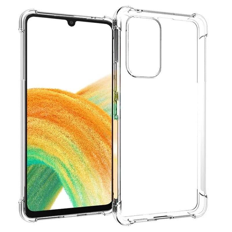 Insmat Impact Cover, Galaxy A33 -suojakuori, Läpinäkyvä
