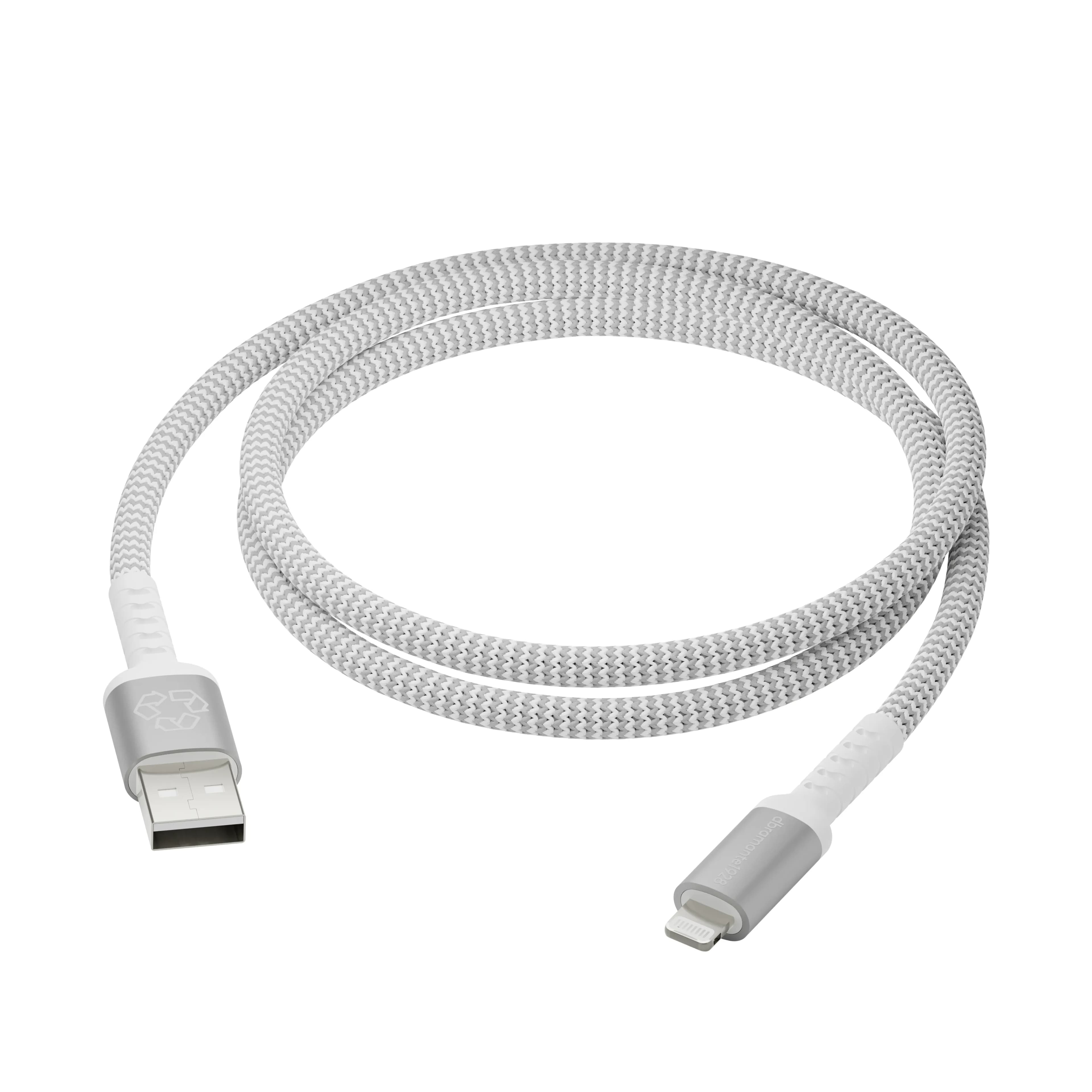 dbramante1928 Re-charge Pro USB-A – Lightning -kaapeli, 1,2 m, valkoinen