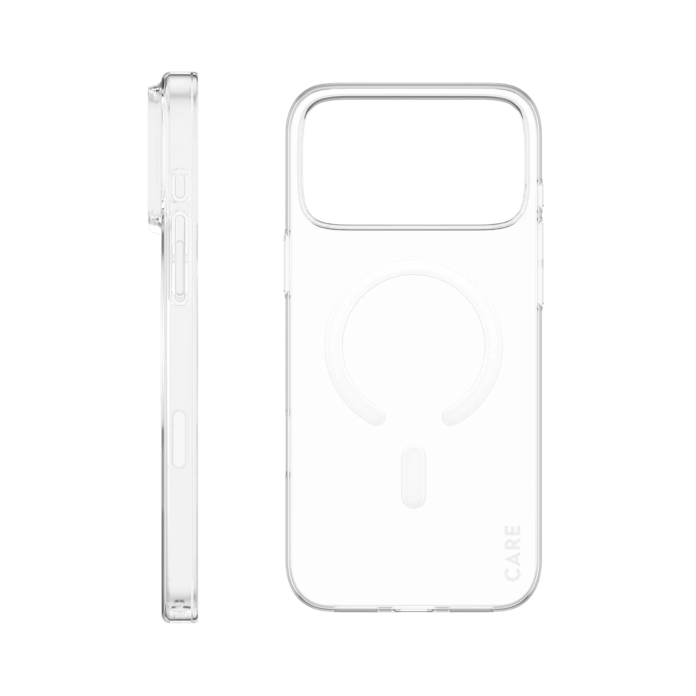 CARE by PanzerGlass SL1M MagSafe, iPhone 17 Pro Max -suojakuori, läpinäkyvä