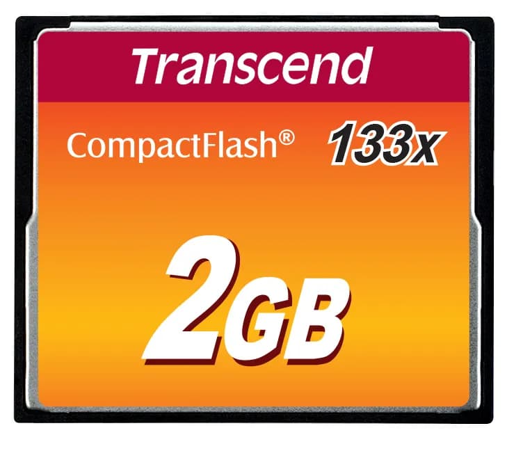 Transcend 2 Gt CompactFlash 133x -muistikortti