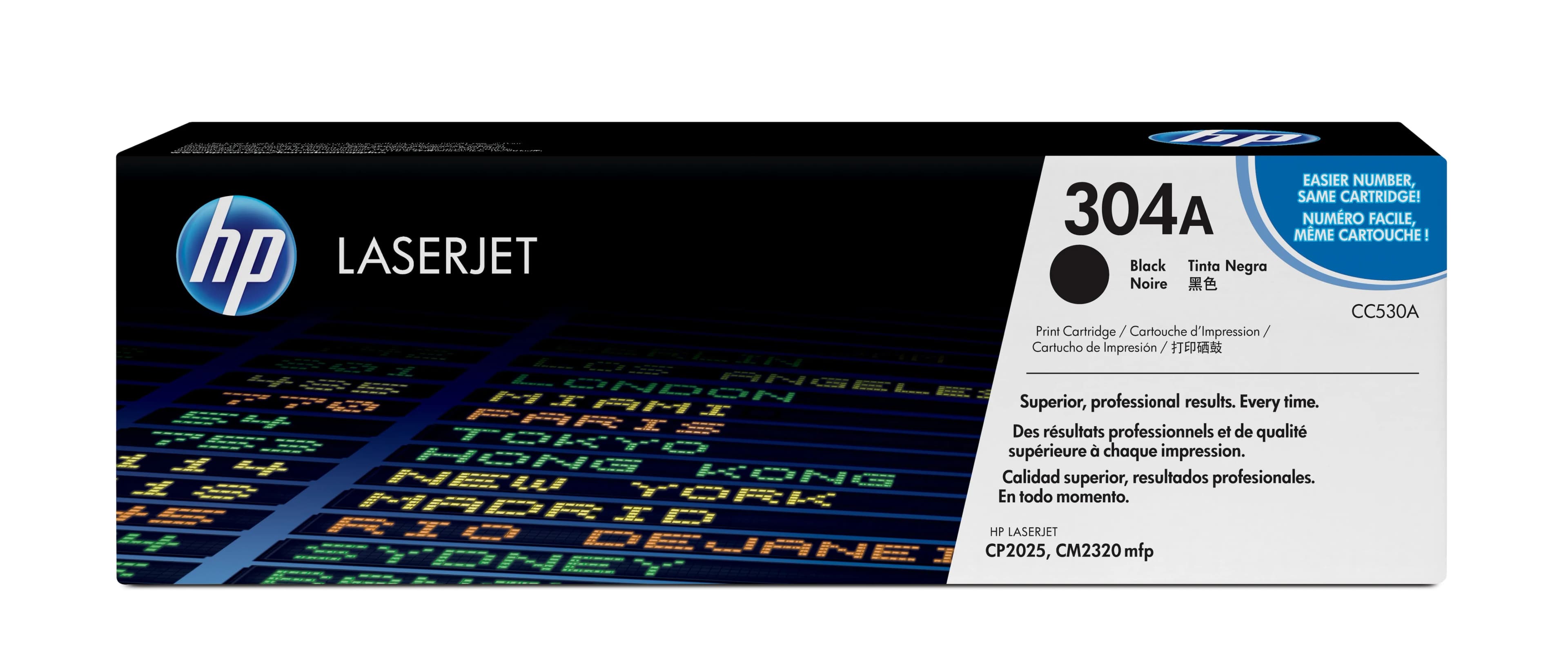 HP 304A-laservärikasetti, musta