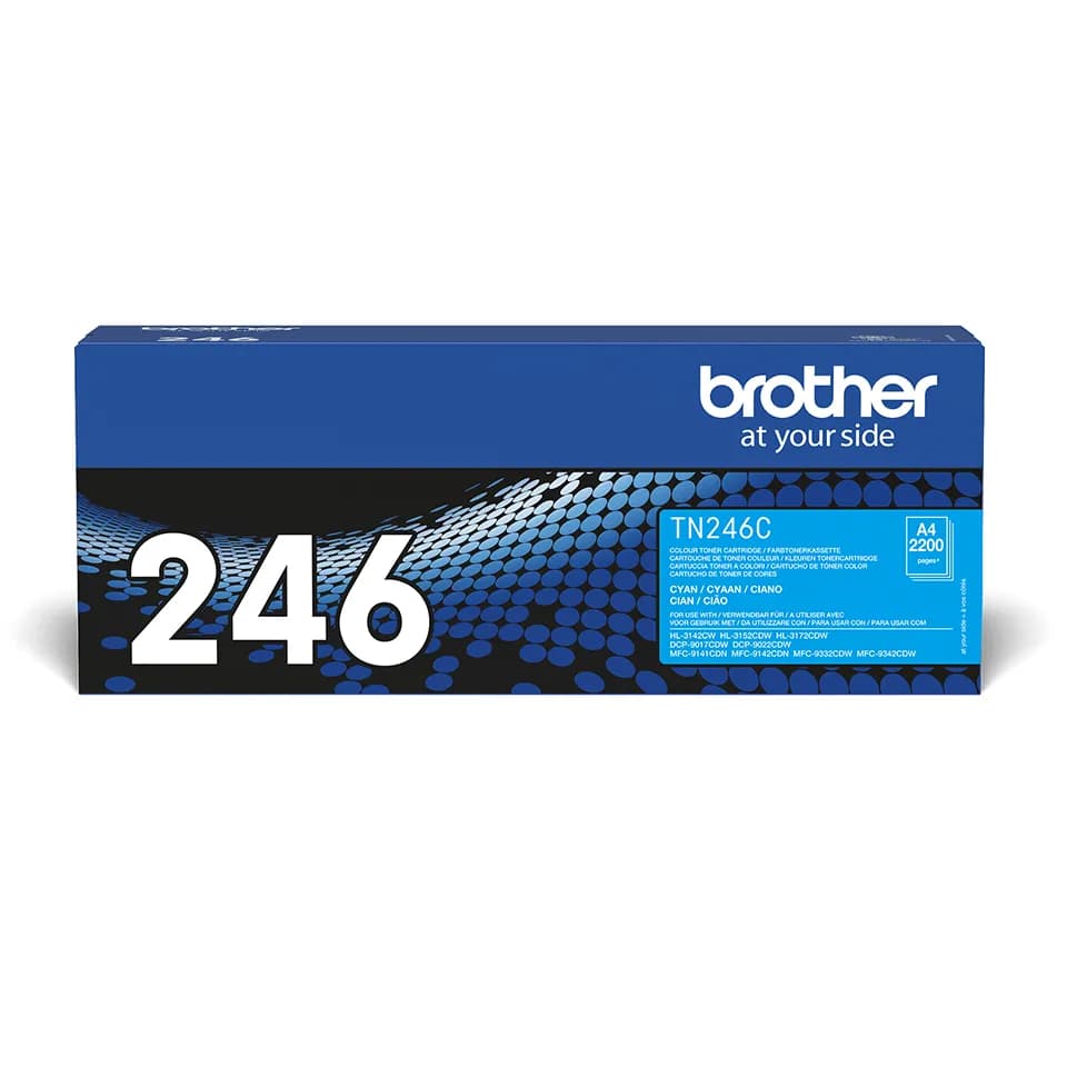 Brother TN-246C -laservärikasetti, syaani
