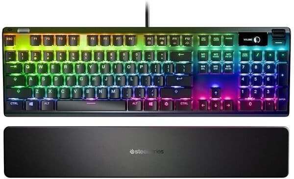 SteelSeries Apex 7 -mekaaninen pelinäppäimistö, QX2 Red, musta