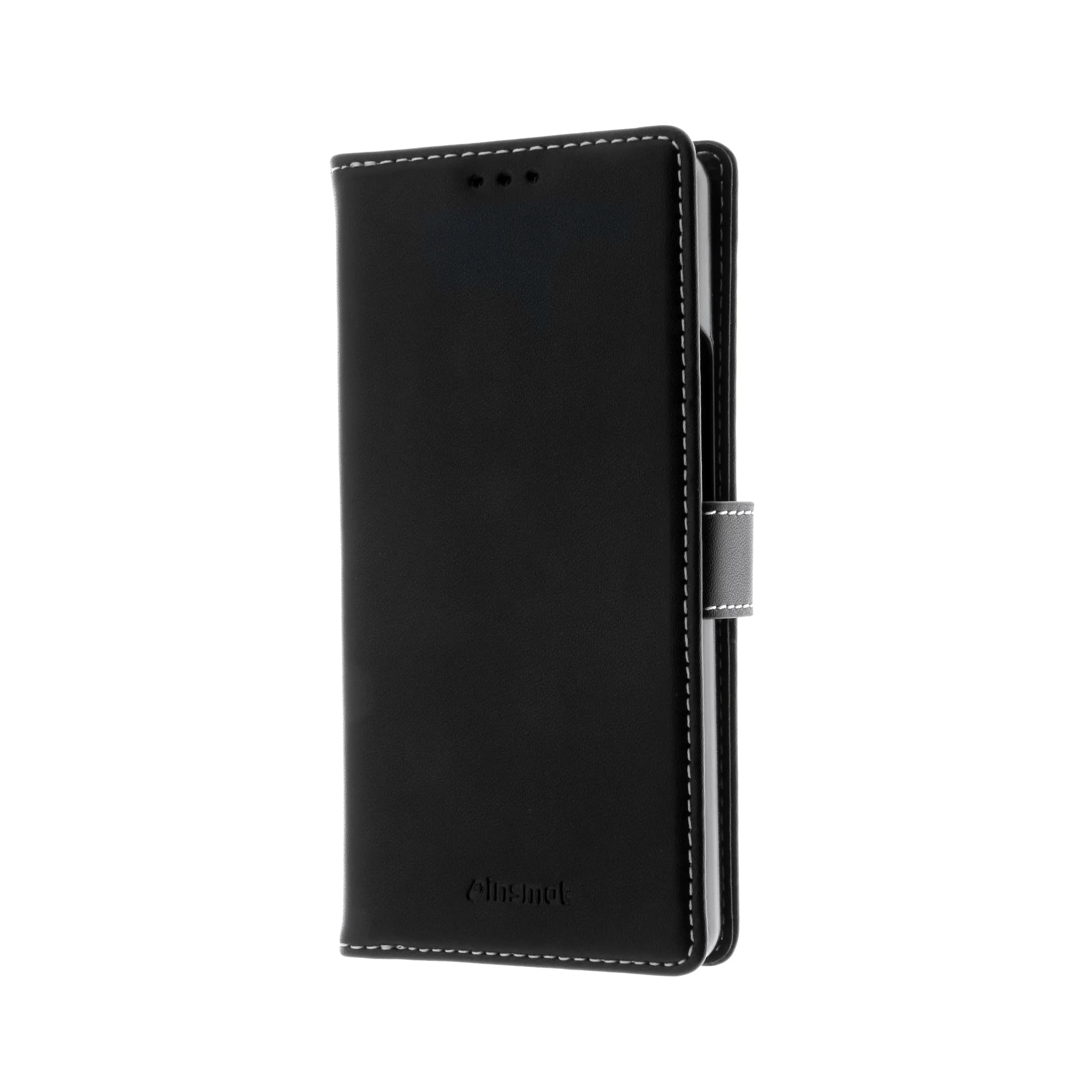 Insmat Flip Case, Xperia 10 V -lompakkokotelo, Musta