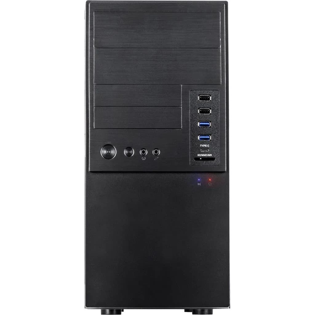 INTER-TECH IT-6865 -micro-ATX-kotelo, musta